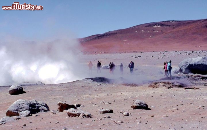 Immagine Sorgente termale Bolivia sulle Ande -  Foto di Giulio Badini i Viaggi di Maurizio Levi 