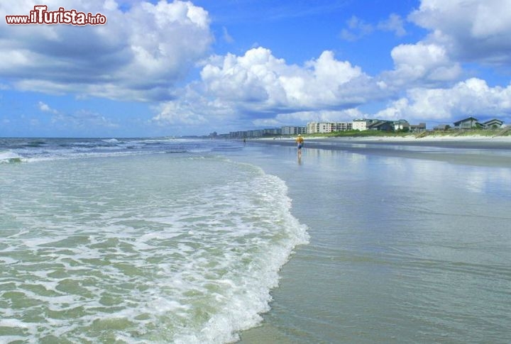 Immagine Spiaggia (Grand Strand) a Myrtle Beach, lungo la costa della Carolina del Sud - © StacieStauffSmith Photos / Shutterstock.com