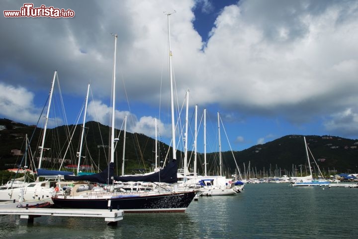 Immagine A Road Town, sull'isola di Tortola, si trova la marina più grande dell'arcipelago delle Isole Vergini Britanniche  - © Ramunas Bruzas / Shutterstock.com