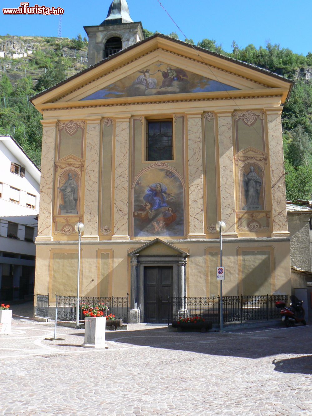 Immagine Una chiesa di Villeneuve Valle d Aosta