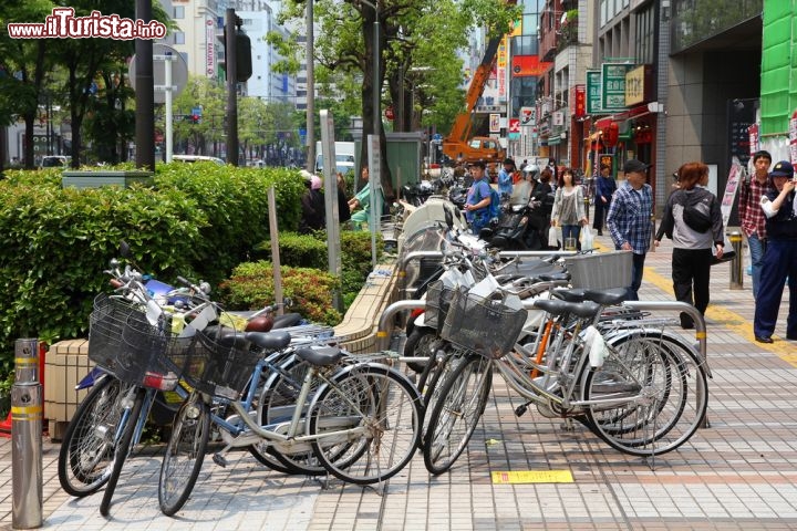 Immagine Viale alberato nel centro di Kawasaki: ci troviamo nella Grande Area Metropolitana di Tokyo, Giappone - © Tupungato / Shutterstock.com