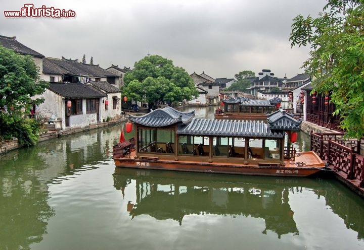 Immagine Il Villaggio fluviale di Tongli, sul delta dello Yangtze in Cina