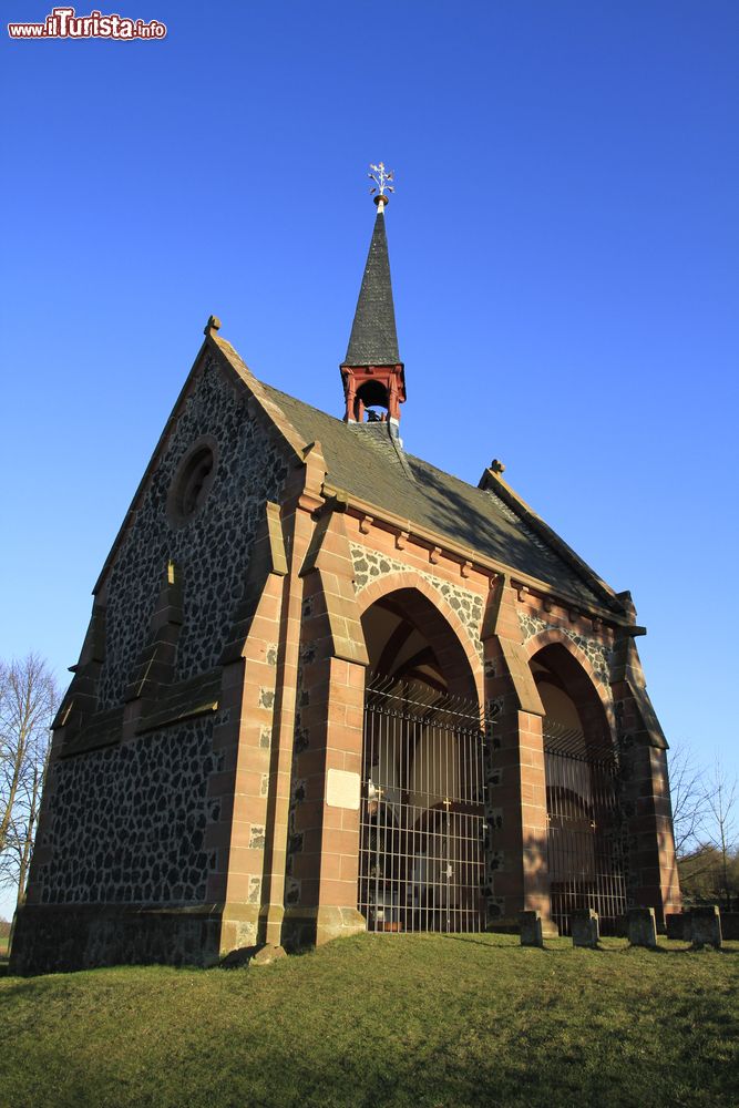 Immagine Antica cappella in mattoni nella città di Lindau, Germania.