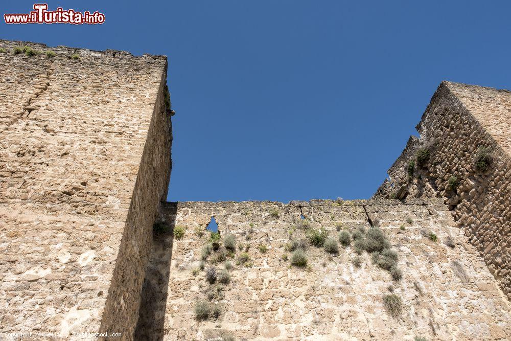 Immagine L'antico castello di Priego de Cordoba, Spagna. Già fortezza araba, venne trasformata fra il XIII° e il XIV° secolo. Il Maschio, dichiarato monumento storico nazionale nel 1943, è situato nella corte d'armi: a pianta quadrata, è costituito da tre piani coperti da volte a botte - © miquelito / Shutterstock.com