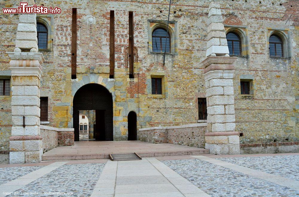 Immagine Architettura antica del castello di Marostica, provincia di Vicenza, Veneto - © liberowolf / Shutterstock.com