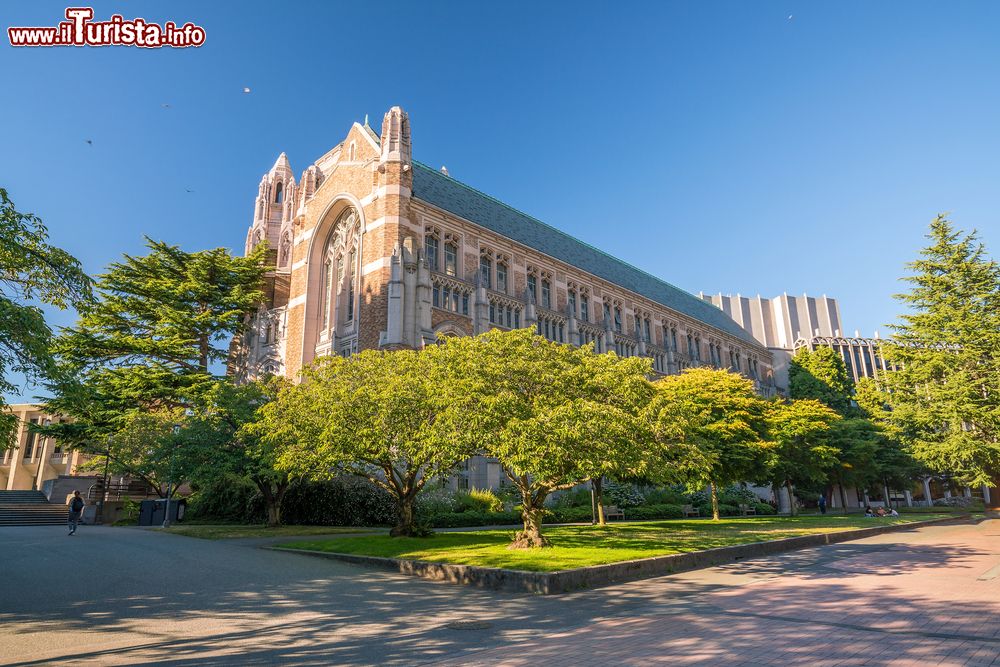 Immagine Architettura dell'università di Seattle, Washington (USA).