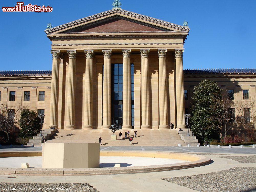 Immagine Architettura greca per il Museo di Arte di Phialdelphia, Pennsylvania (USA) - © Regine Poirier / Shutterstock.com