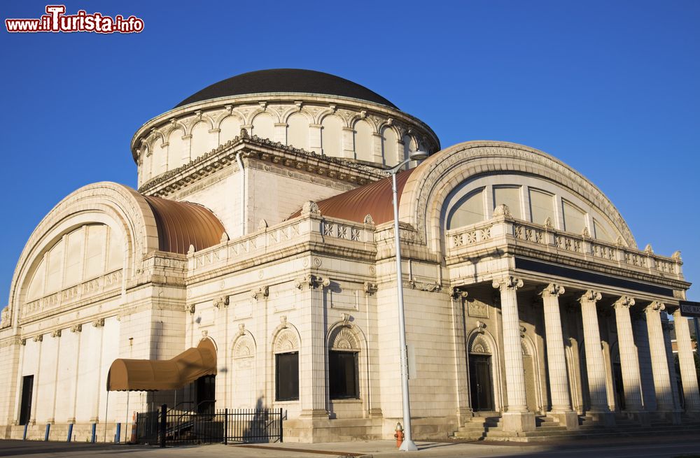 Immagine Architettura religiosa nel centro storico di Cleveland, stato dell'Ohio, USA.