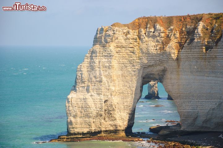 Immagine Arco di roccia lungo la costa d'Alabastro a Etretat in Alta Normandia (Francia) - © Elena Dijour / Shutterstock.com