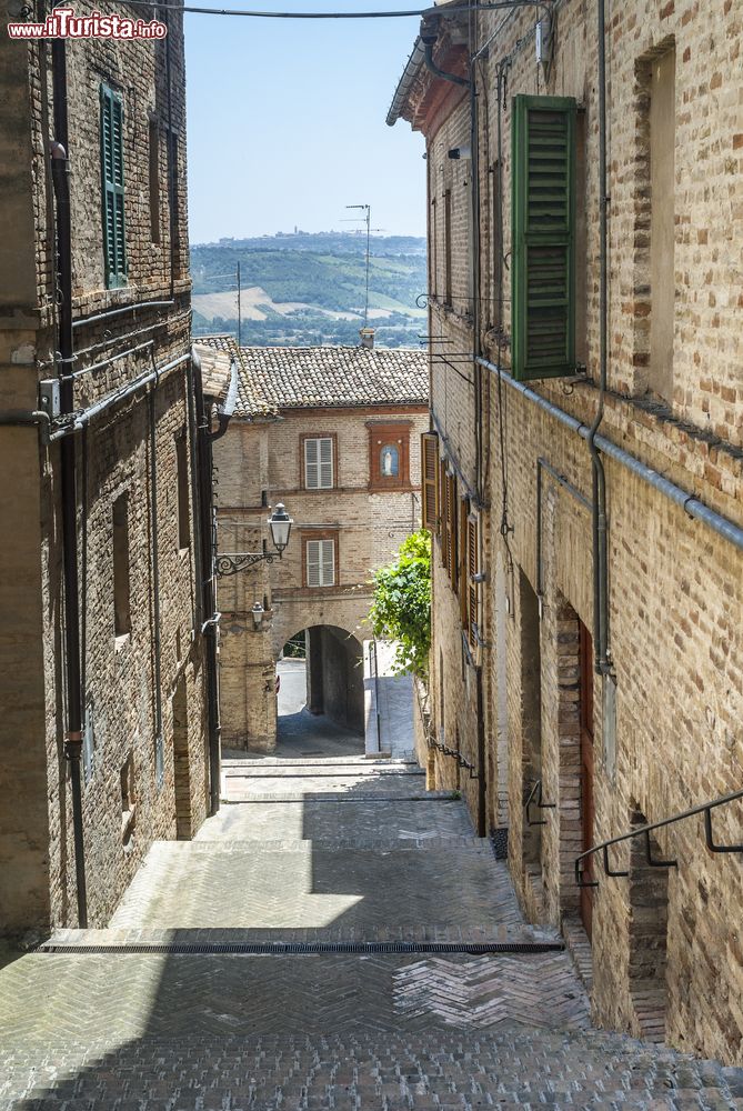 Immagine Bandiera Arancione del TCI, Montecassiano è uno dei borghi più belli delle Marche