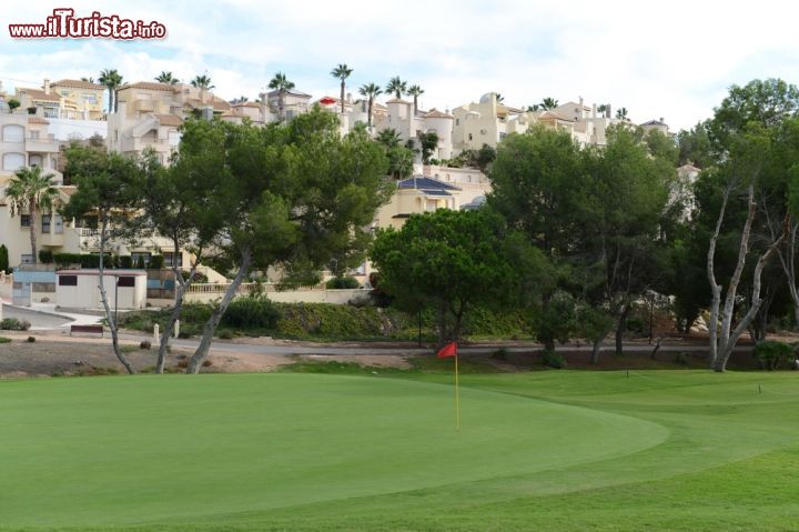 Immagine Campi da golf a Orihuela, Spagna. Importante centro di agrumeti e di produzione di datteri, al territorio comunale appartengono anche 24 chilometri di tratto costiero con spiagge, calette e picchi sul Mar Mediterraneo oltre che eleganti tracciati per gli appassionati di golf - © Free Wind 2014 / Shutterstock.com
 