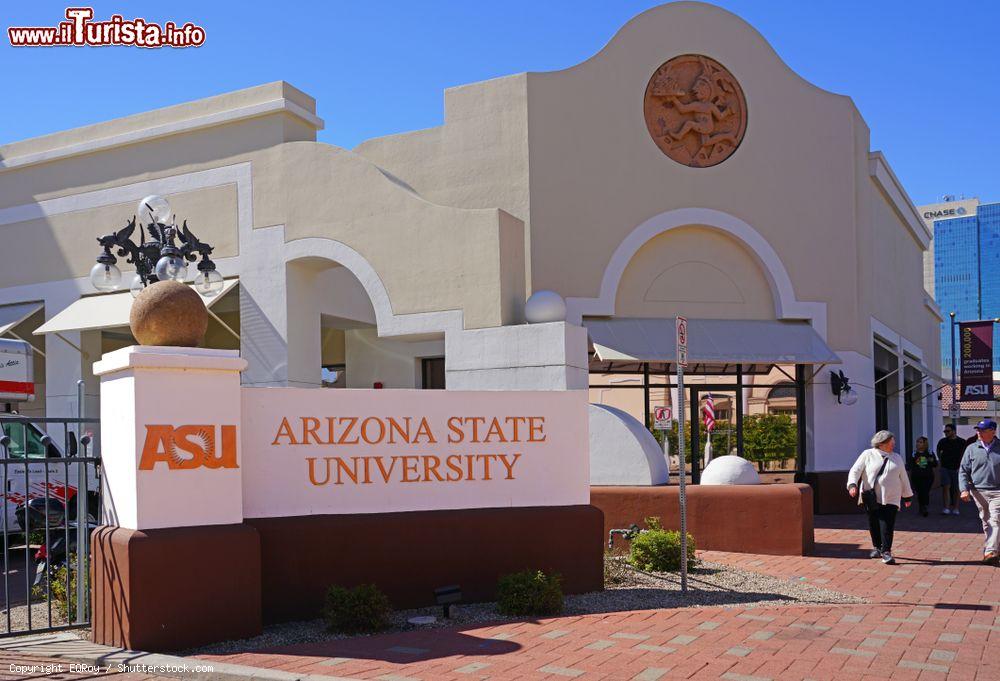 Immagine Veduta del campus dell'Arizona State University (ASU), pubblica università di ricerca della città americana di Phoenix - © EQRoy / Shutterstock.com
