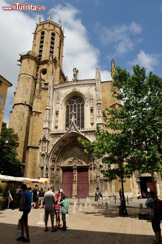 Immagine La splendida Cathédrale de St.Sauveur è la cattedrale della città di Aix-en-Provence (Francia) - foto © R. Cintas Flores