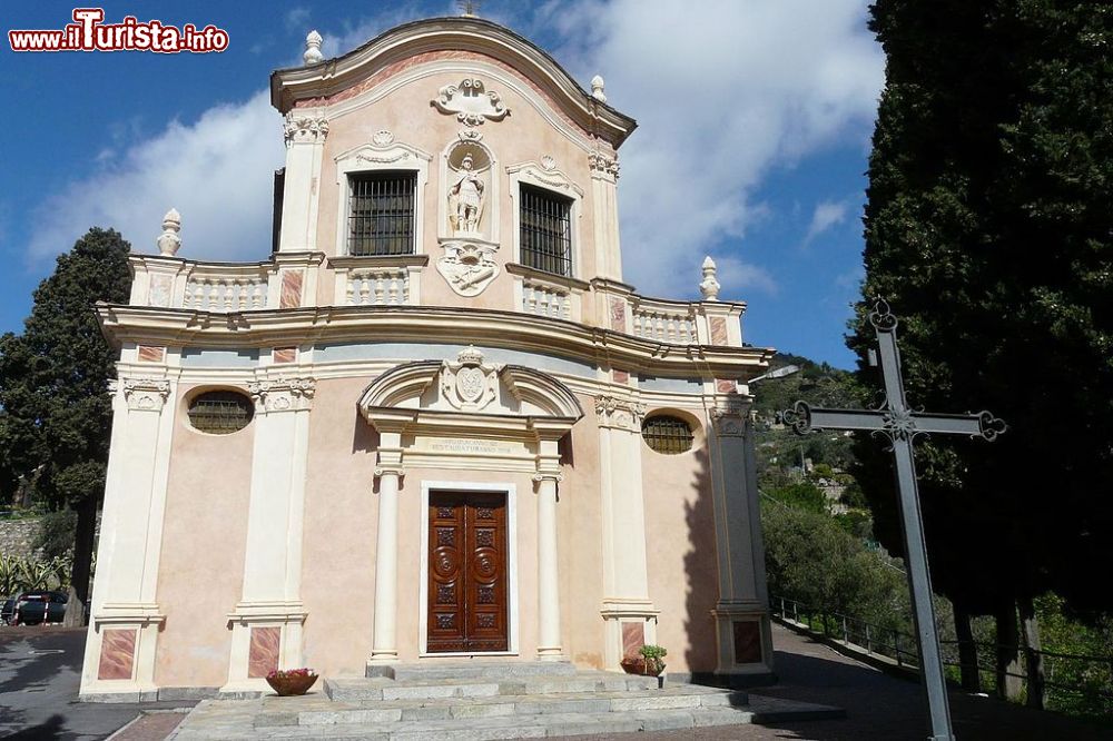 Immagine Chiesa di San Sebastiano a Moglio di Alassio in Liguria