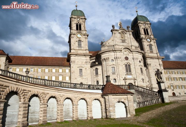 Immagine Il complesso barocco-rococò di Einsiedeln  in Svizzera - © Yevgen Sundikov / Shutterstock.com