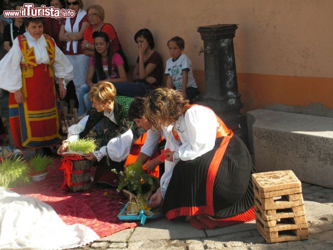 Immagine Cortes Apertas, manifestazione folkloristica di Austis in Sardegna - © www.comune.austis.nu.it