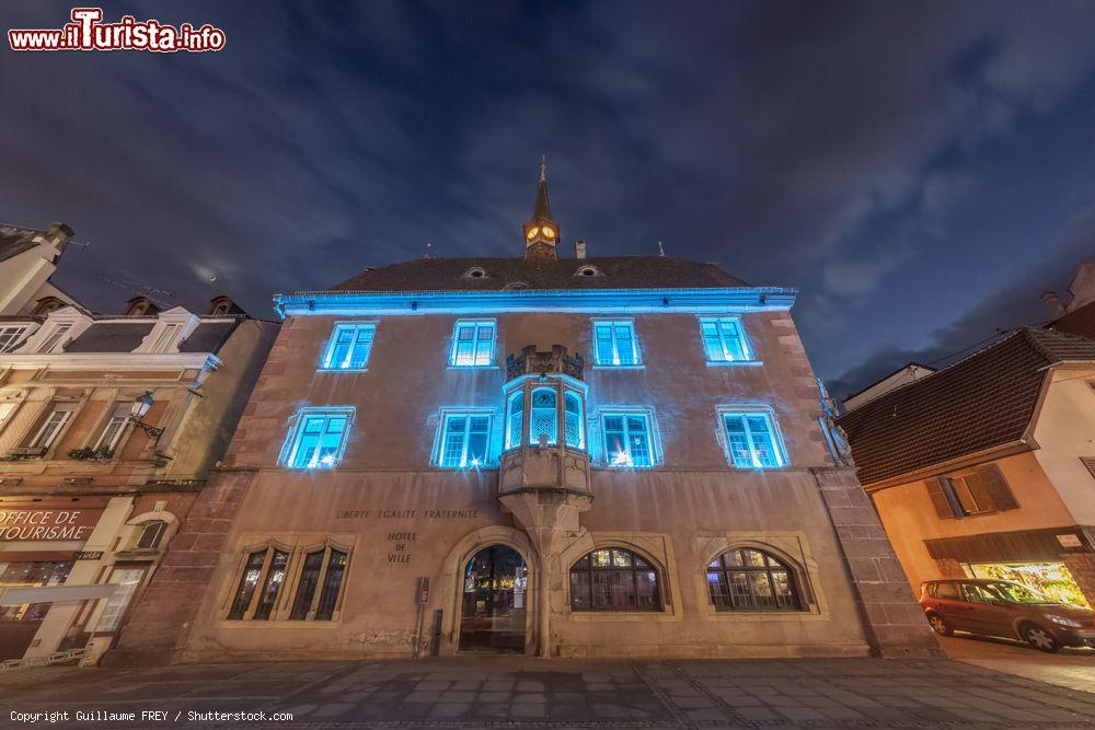 Immagine Facciate di palazzi nel centro di Guebwiller, Alsazia (Francia) - © Guillaume FREY / Shutterstock.com