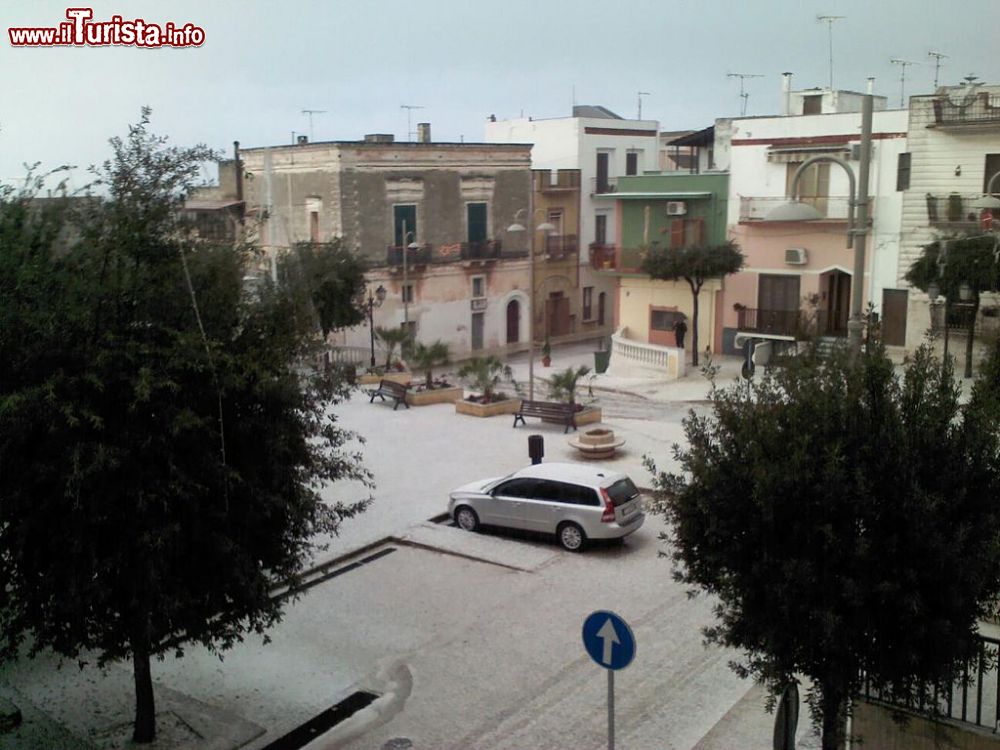 Immagine Faggiano in Puglia fotografato dopo una nevicata  - ©  Dom1993 - CC BY-SA 3.0, Wikipedia