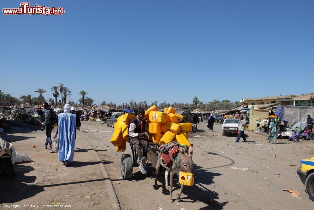 Immagine Gente e bancarelle al mercato di Nouakchott, Mauritania - © Lena Ha / Shutterstock.com