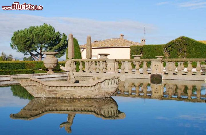 Immagine Il giardino manieristico di Villa Lante (Bagnaia) fu realizzato nel XVI secolo per volere del cardinal Gambara.