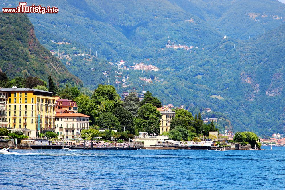 Immagine Hotel presso Cadenabbia di Griante, in riva al Lago di Como, il lago più profondo d'Italia.