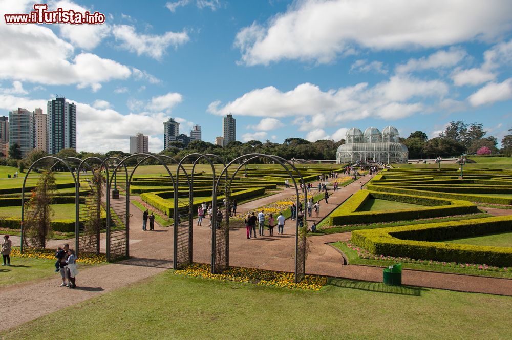 Immagine I Green Gardens del giardino botanico di Curitiba, Brasile.