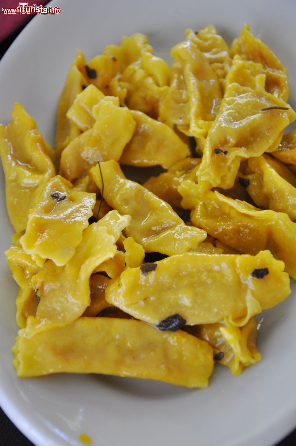 Immagine I tortelloni alla zucca la specialità gastronomica di Mantova, Lombardia.