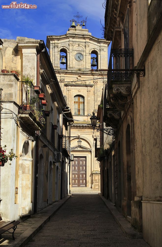 Immagine Il borgo antico di Chiaramonte Gulfi in Sicilia