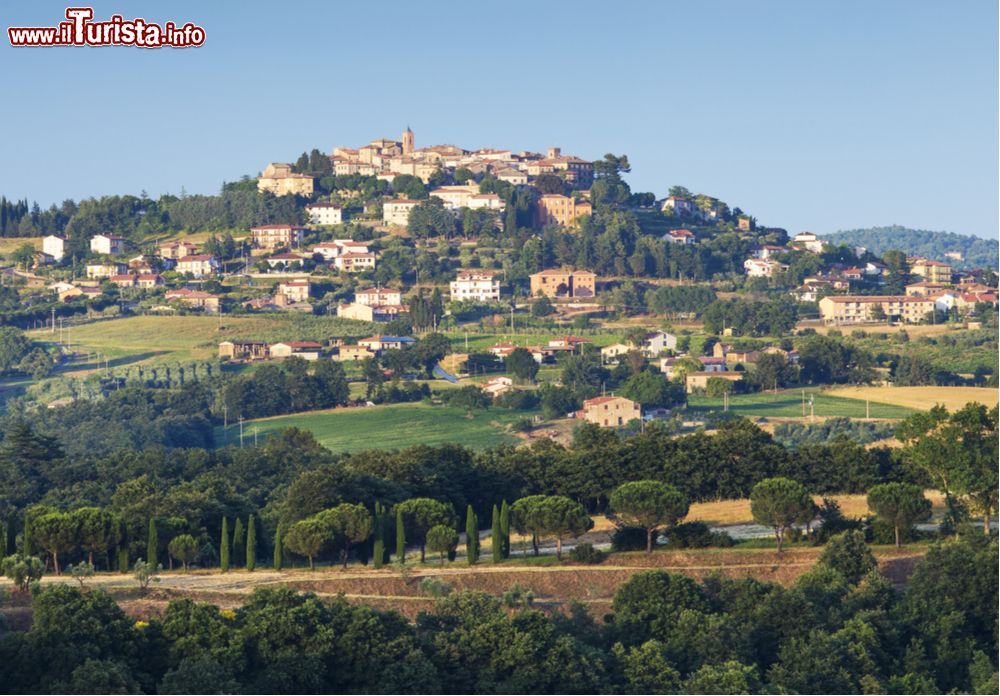 Immagine Il borgo di Monteleone d'Orvieto in Umbria, provincia di Terni.