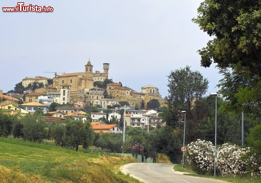 Immagine Il borgo di Colonnella fotografato da Via Roma, siamo in Abruzzo - © ArishG, CC BY-SA 3.0, Wikipedia