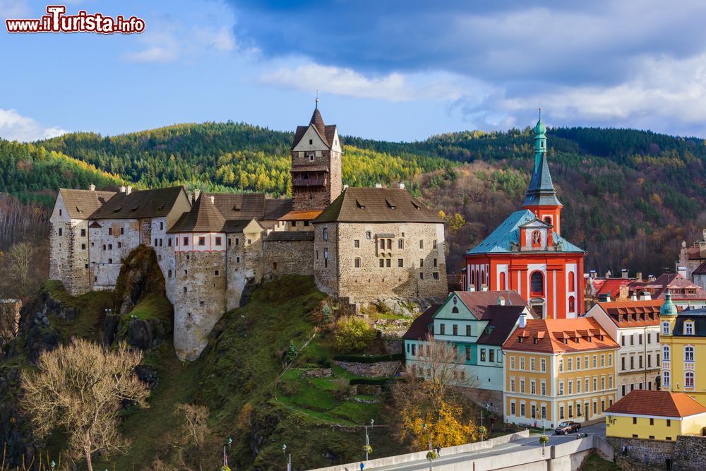 Immagine Il borgo medievale di Loket in Boemia