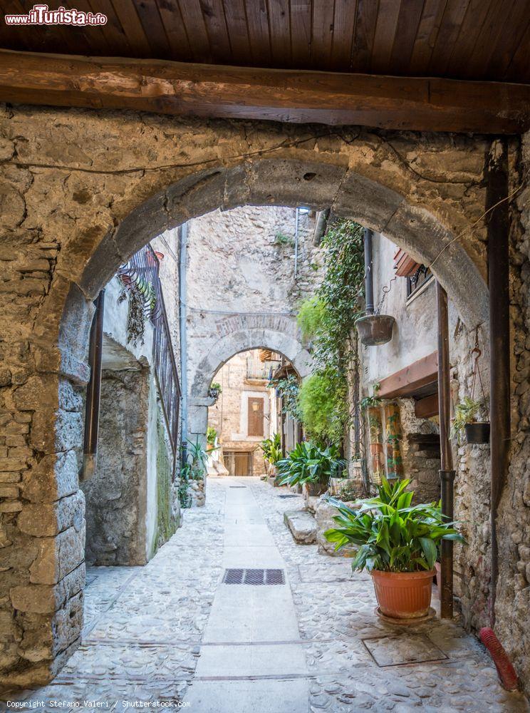 Immagine Il borgo medievale di Poggio Moiano, provincia di Rieti: è un caratteristico villaggio della Sabina  - © Stefano_Valeri / Shutterstock.com