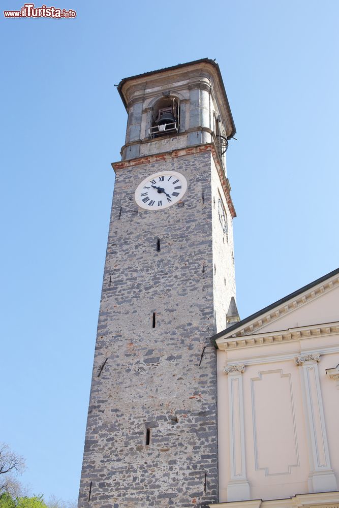 Immagine Il Campanile della Chiesa di San Germano a Tollegno di Biella, Piemonte