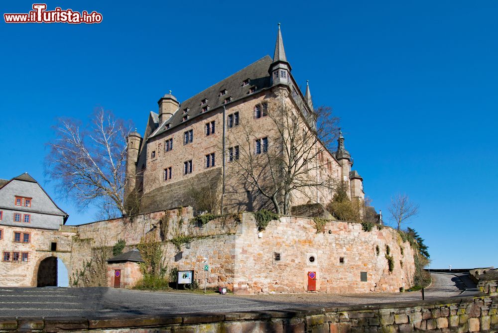 Immagine Il Castello di Marburg una delle città delle fiabe dei fratelli Grimm in Germania