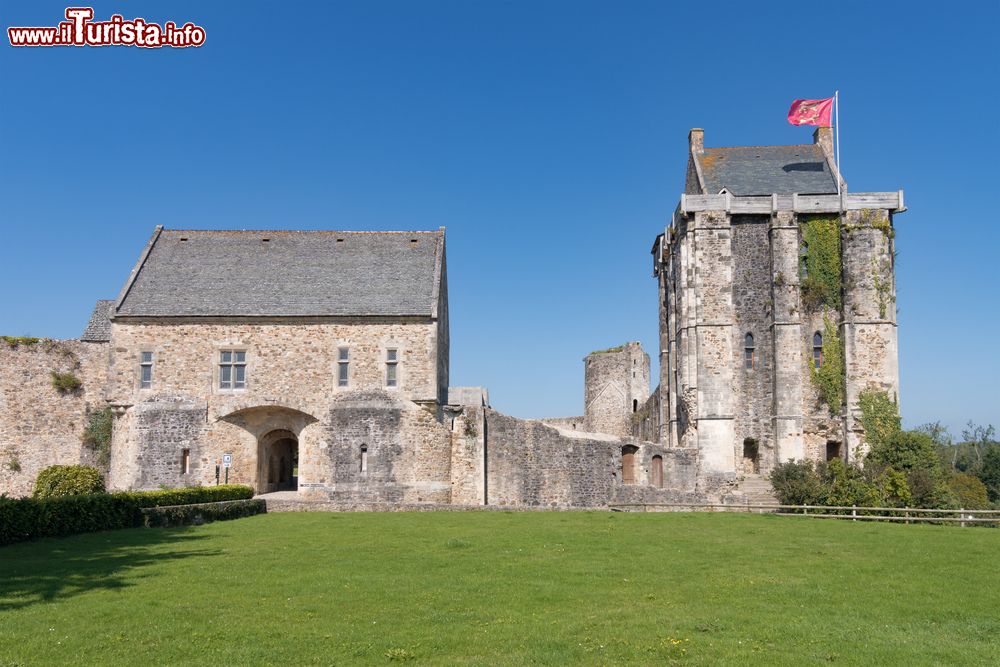 Immagine Il Castello di Saint-Sauveur-le-Vicomte in Frrancia, Normandia