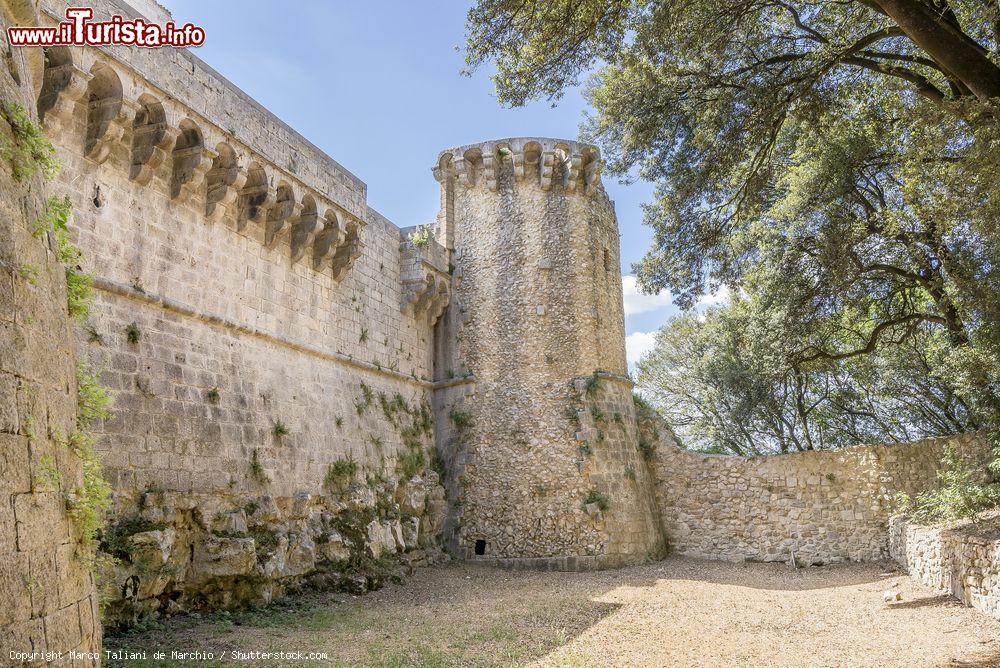 Immagine Il Castello di Sarteano, borgo in provincia di Siena, Toscana - © Marco Taliani de Marchio / Shutterstock.com