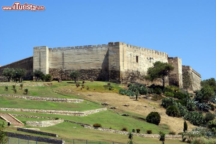 Immagine Il castello di Sohail a Fuengirola, Spagna.  Risale al X° secolo ed è uno dei gioielli più preziosi della città andalusa. Sorge nei pressi della foce del fiume Fuengirola su una collina e conserva ancora resti delle antiche mura - © rosesmith / Shutterstock.com