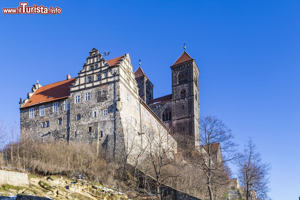 Immagine Il castello e la chiesa di Quedlinburg, Germania.