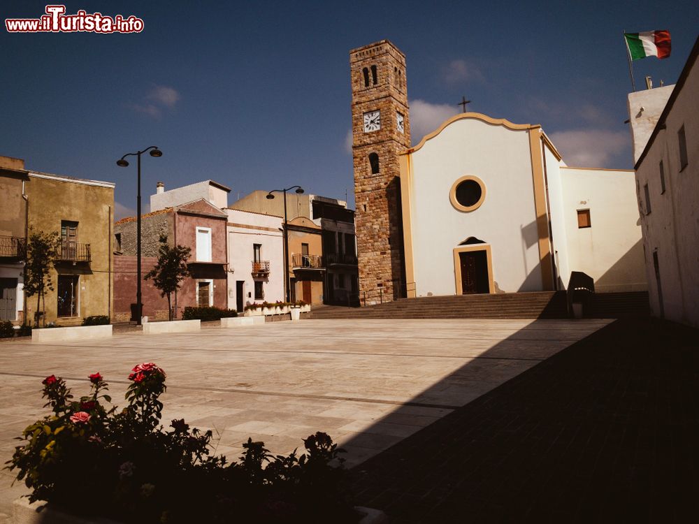 Immagine Il centro storico di Selargius in Sardegna, provincia di Carbonia-Iglesias