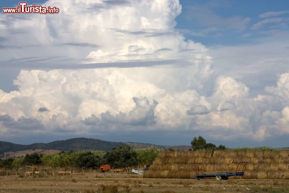 Immagine Il cielo e i paesaggi della Maremma a Fonteblanda in Toscana