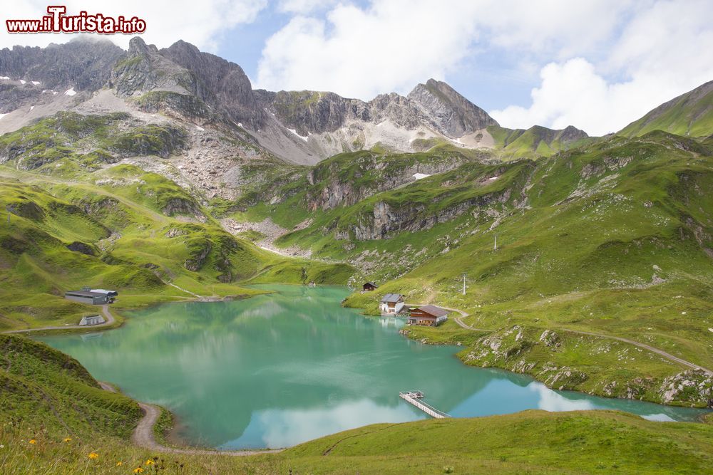 Immagine Il lago Zuers nel Vorarlberg in Austria, non distante da Lech