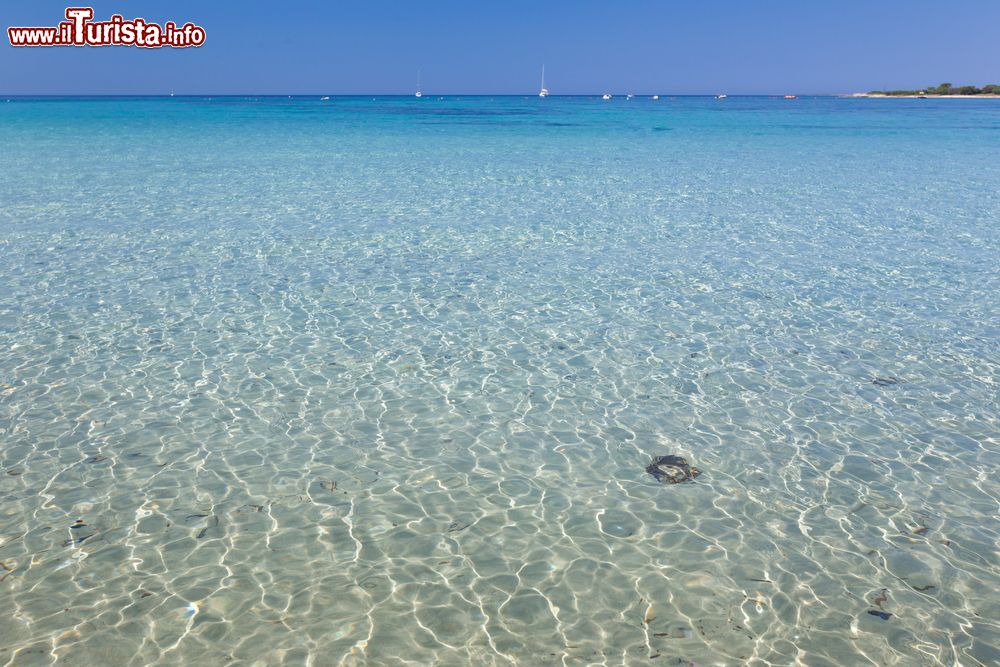 Immagine Il mare cristallino della spiaggia di Putzu Idu in Sardegna