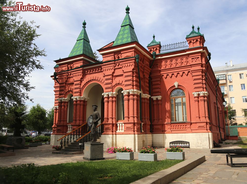 Immagine Il Memorial-Historical Museum di Volgograd, Russia. Questo spazio museale ospita alcune mostre piuttoste rare sulla Prima Guerra Mondiale e sulla guerra civile russa.