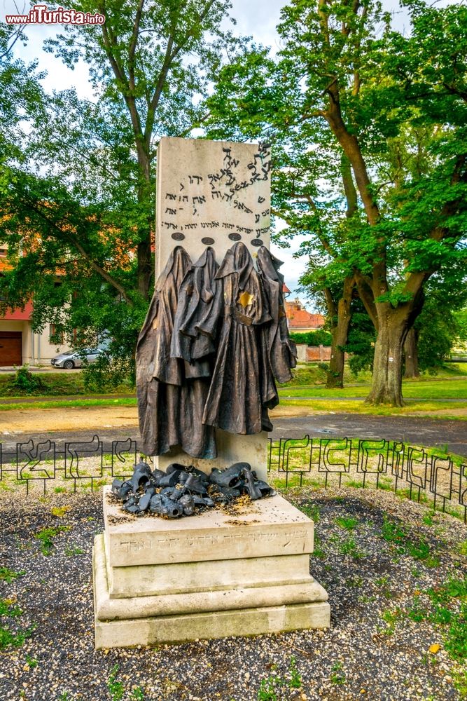 Immagine Il memoriale dell'olocausto nel centro di Sopron, Ungheria.