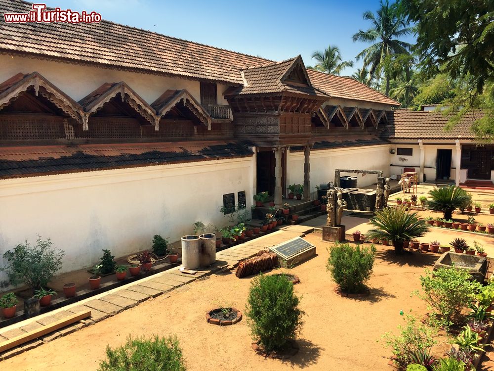 Immagine Il palazzo di legno di Padmanabhapuram nella città indiana di Trivandrum, Kerala.