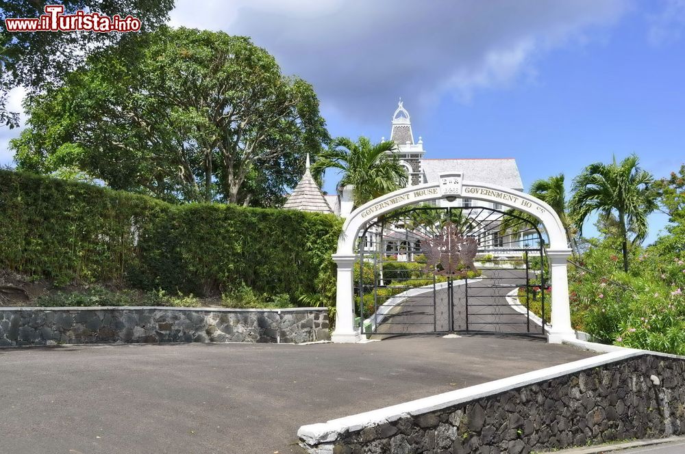 Immagine Il palazzo governativo a Castries isola di Saint Lucia