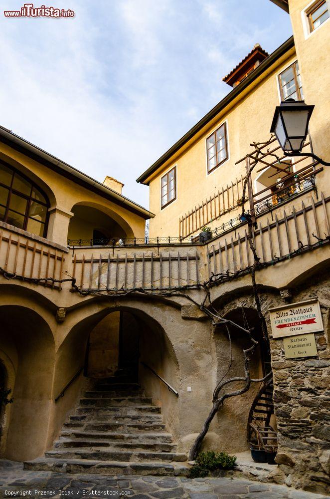 Immagine Il Palazzo Municipale di Durnstein in primavera, valle di Wachau (Austria) - © Przemek Iciak / Shutterstock.com