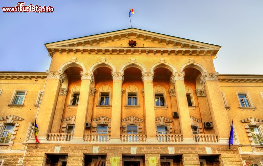 Immagine Il Palazzo sede del Ministero degli Interni a Chisinau, Moldavia.