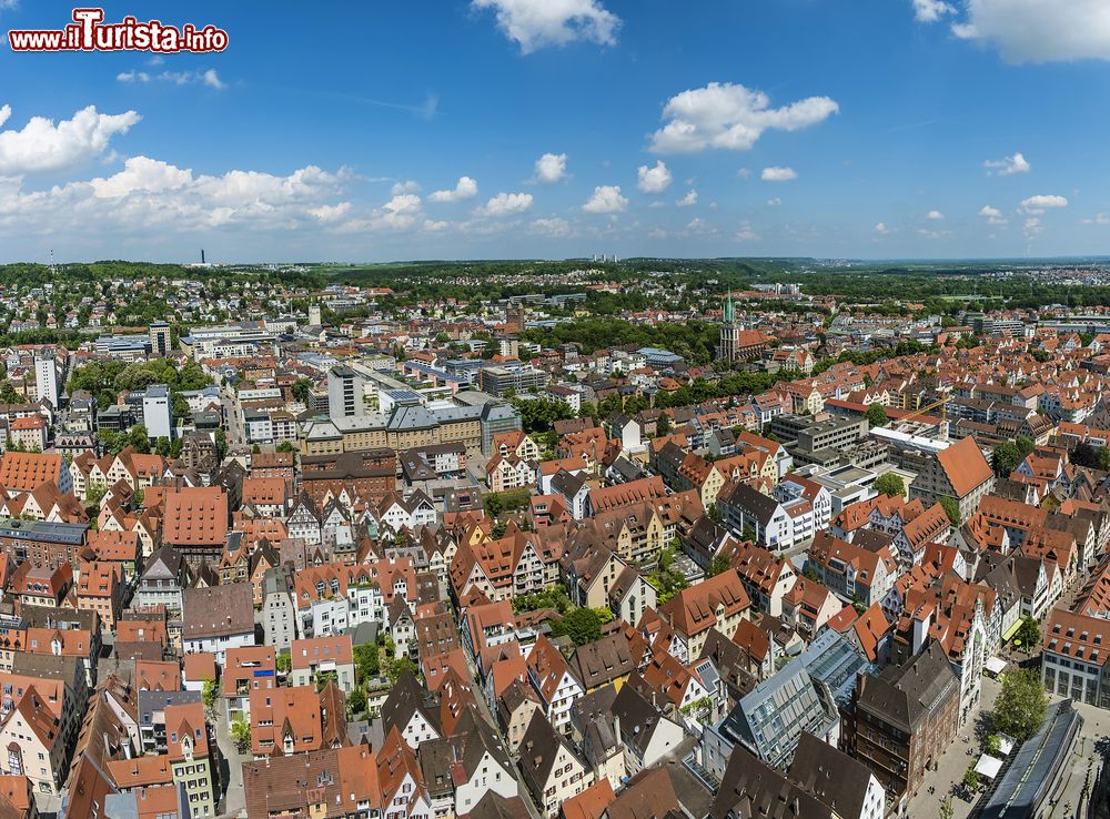 Immagine Il panorama del centro di Ulm fotografato dal campanile del Duomo