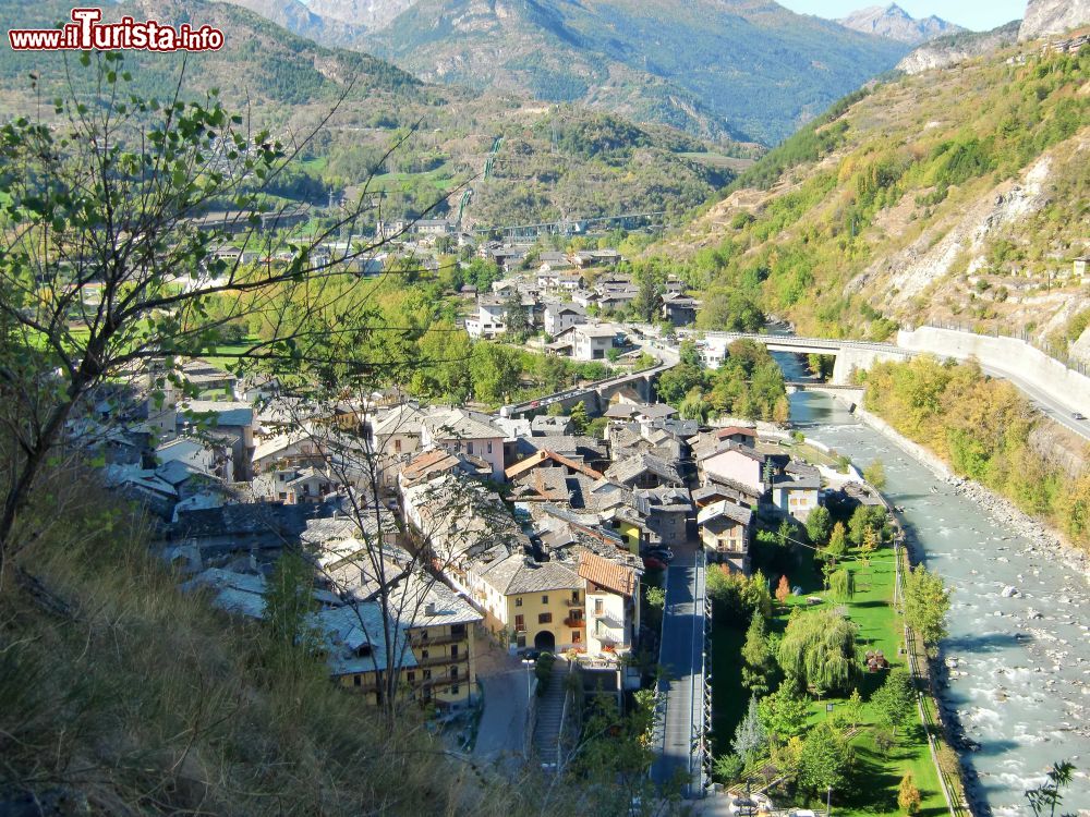 Immagine Il panorama di Villeneuve in Valle D'Aosta